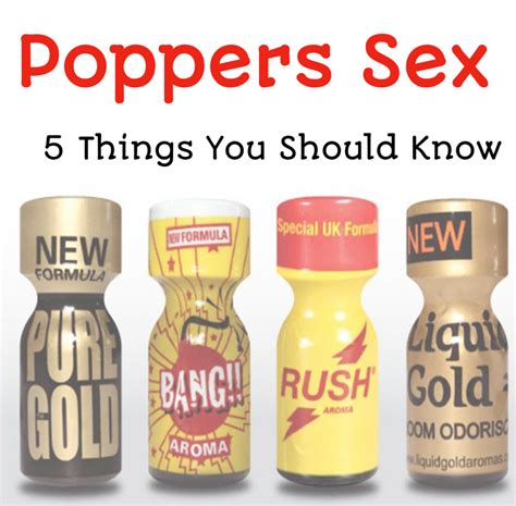 poppers anal|Your Guide to Poppers: What Are Poppers and How Do You Use。